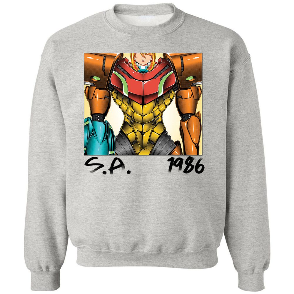 Classic Unisex Sweatshirt - 6B97C5Z1 - Ash - 2