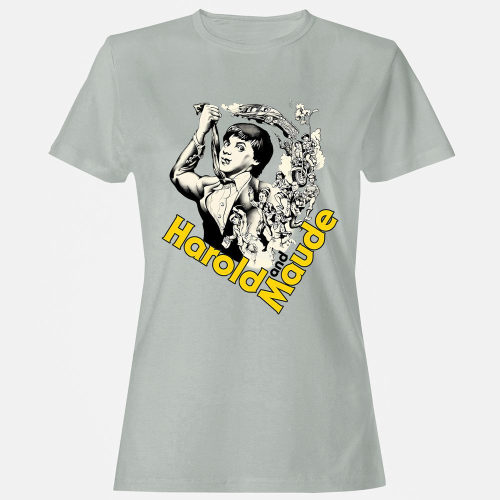 Women's T-Shirt - KFKLYUGH - Ash - 2