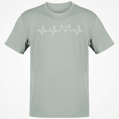 Classic Unisex T-Shirt - UPU4SVZW - Ash - 2