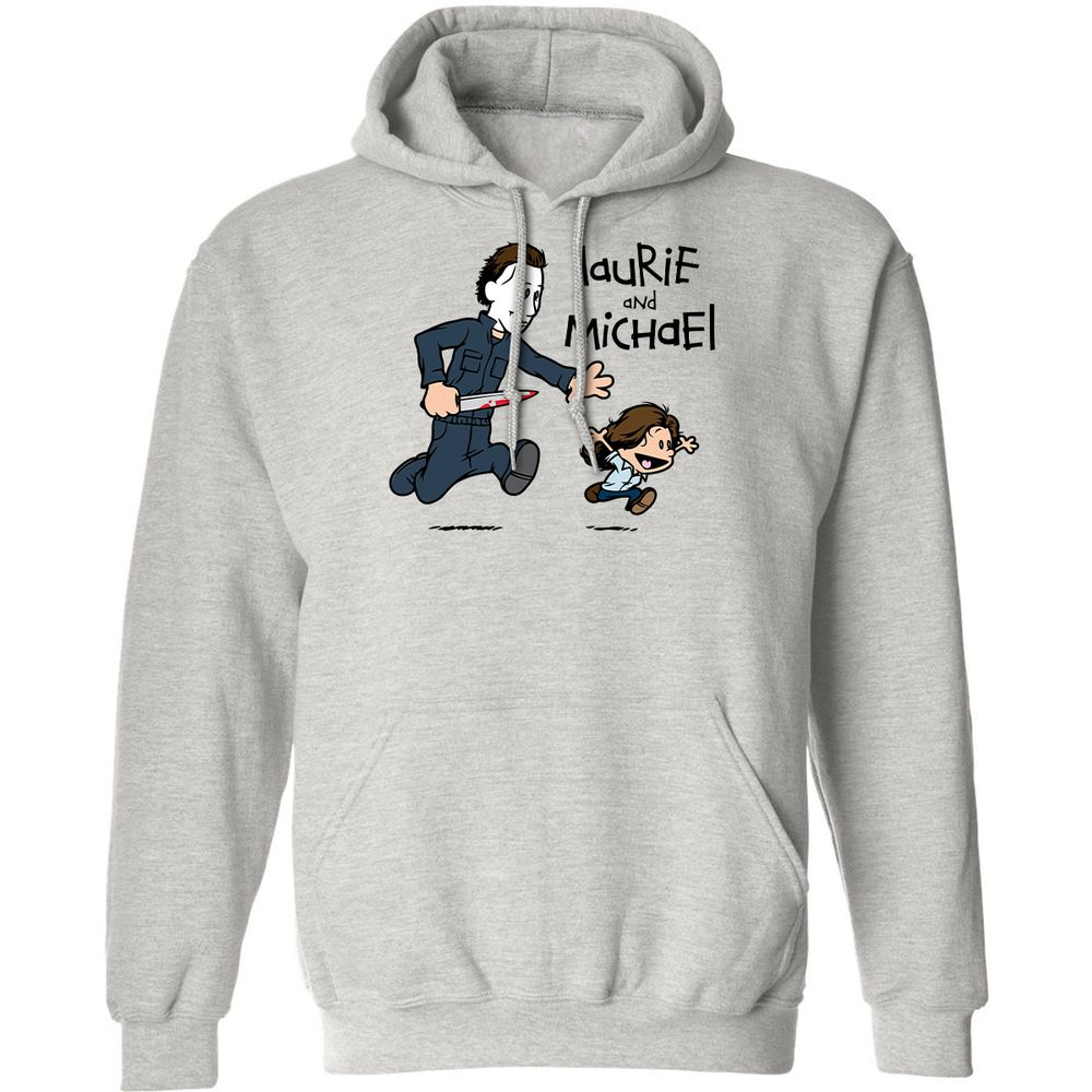 Classic Unisex Hoodie - DSU8NBFT - Ash - 2