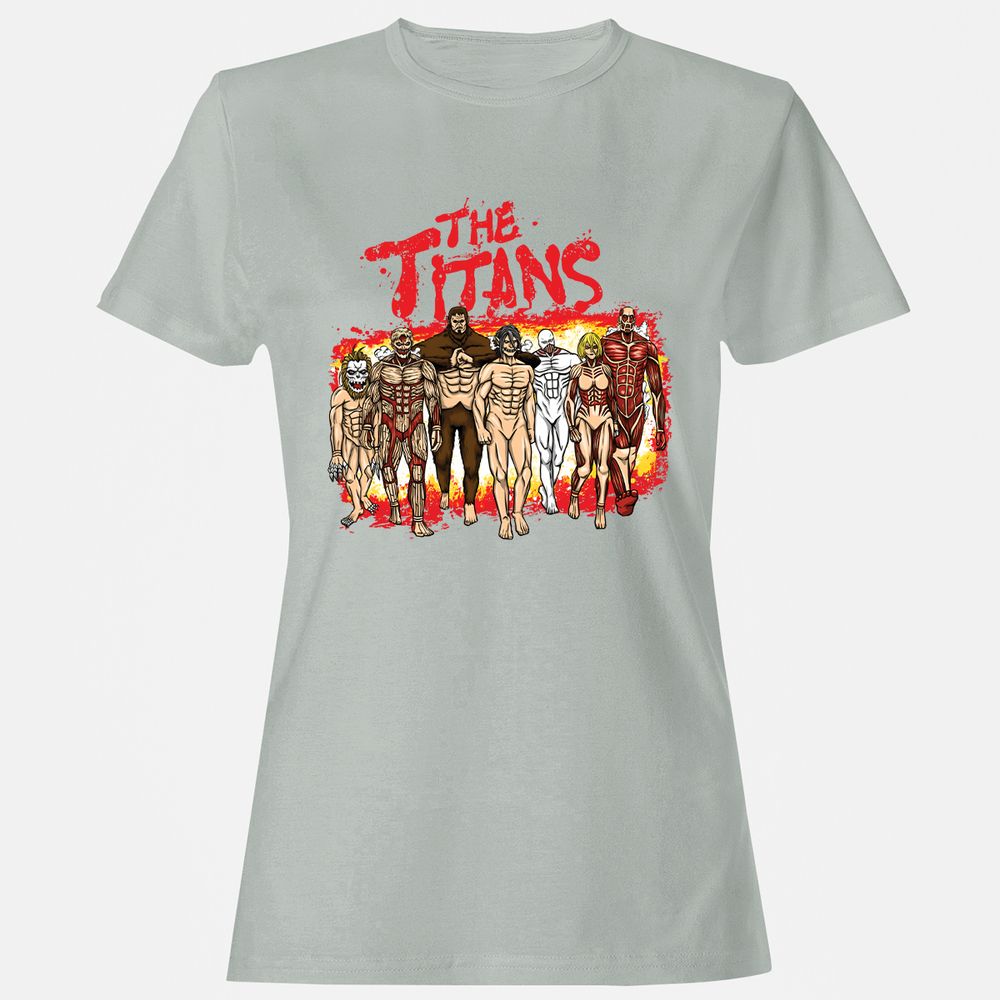 Women's T-Shirt - QMCADS3Z - Ash - 2