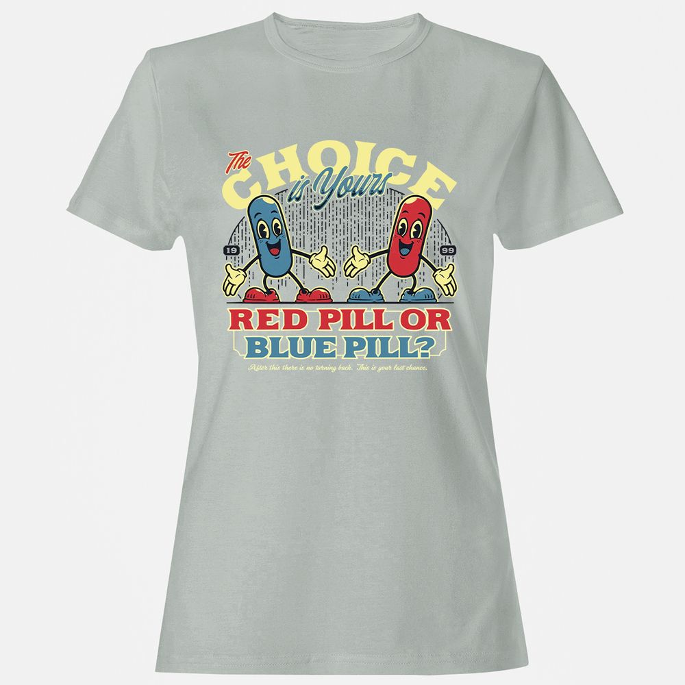 Women's T-Shirt - P74QA1YM - Ash - 2