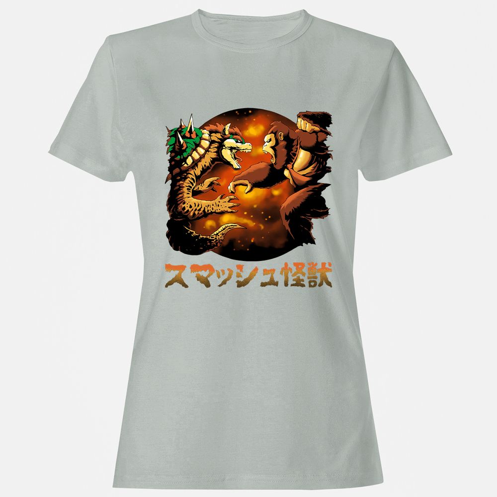 Women's T-Shirt - 5J3Y9Y4R - Ash - 2