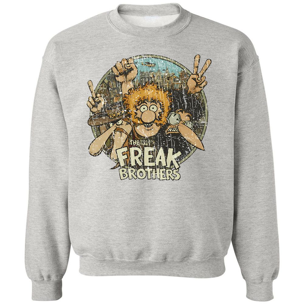 Classic Unisex Sweatshirt - 7EE4JZZ4 - Ash - 2