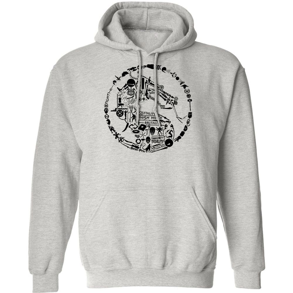 Classic Unisex Hoodie - XPLFBX6X - Ash - 2