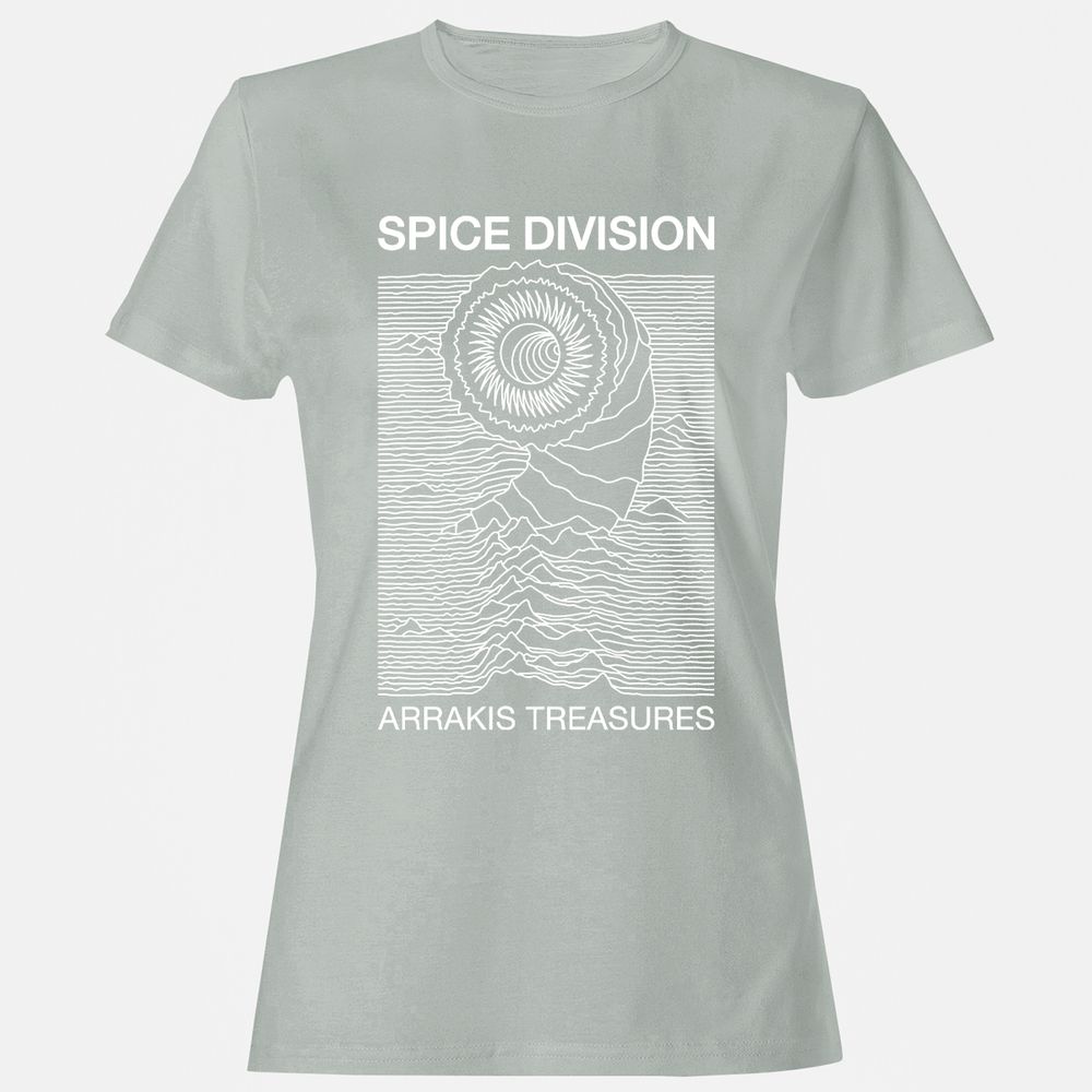 Women's T-Shirt - 77E2U86X - Ash - 2