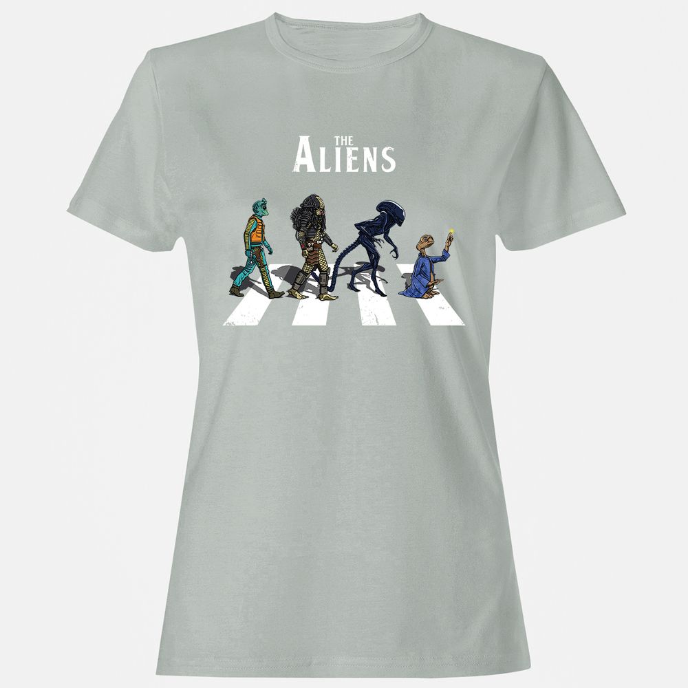 Women's T-Shirt - 9W8BX67G - Ash - 2