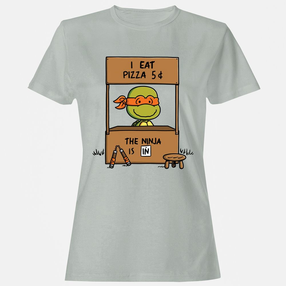 Women's T-Shirt - GSWXAJZZ - Ash - 2