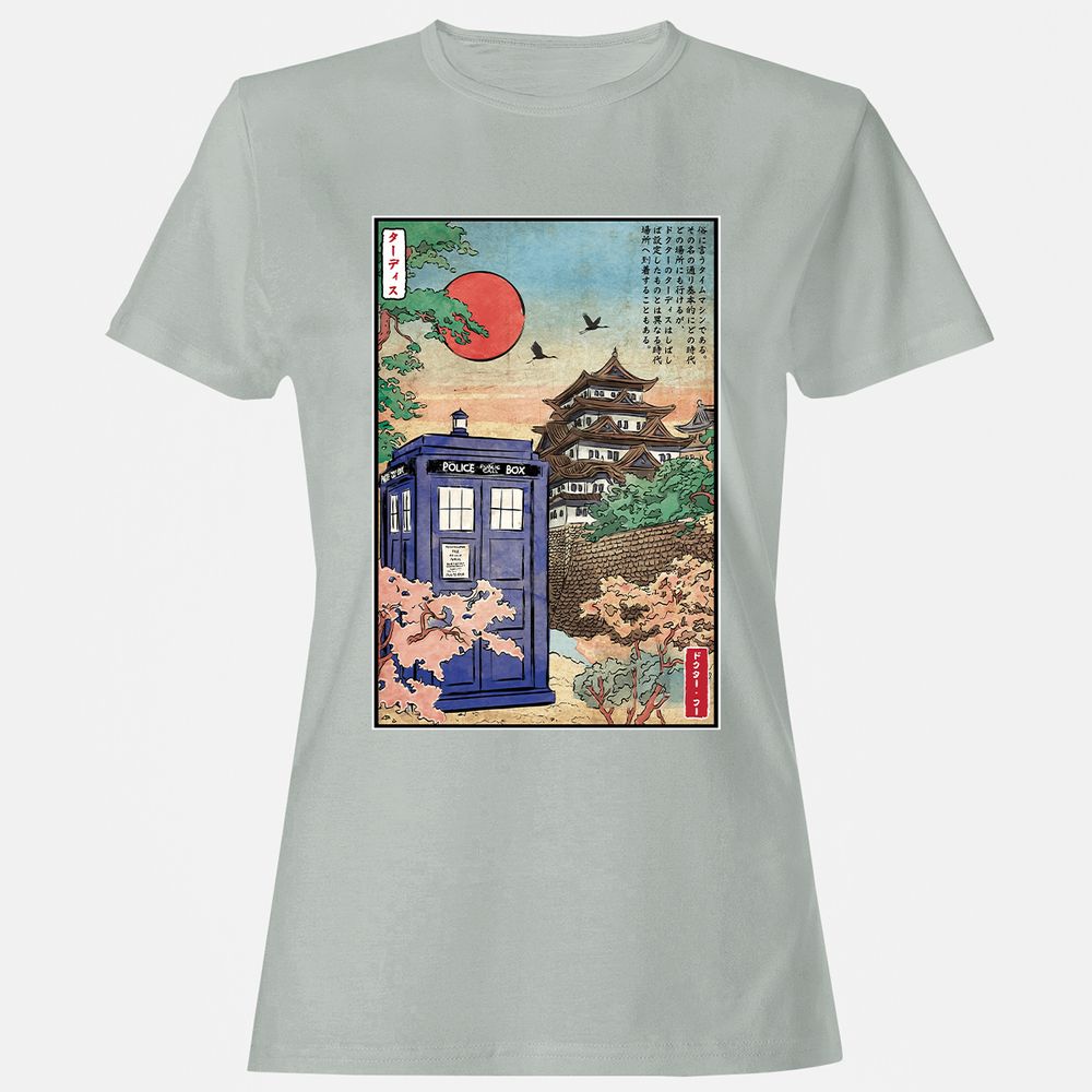 Women's T-Shirt - E193XH7Z - Ash - 2