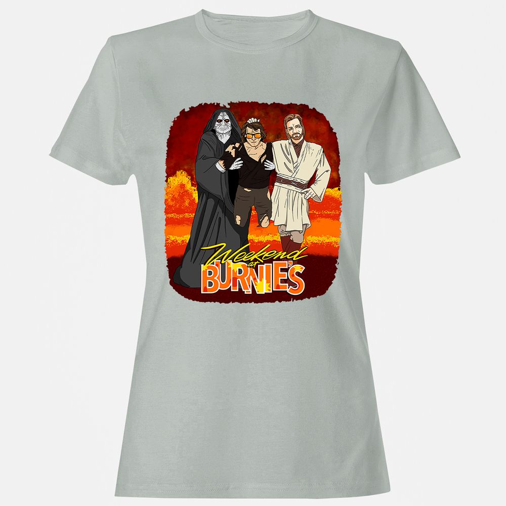 Women's T-Shirt - Y4QNA6GL - Ash - 2