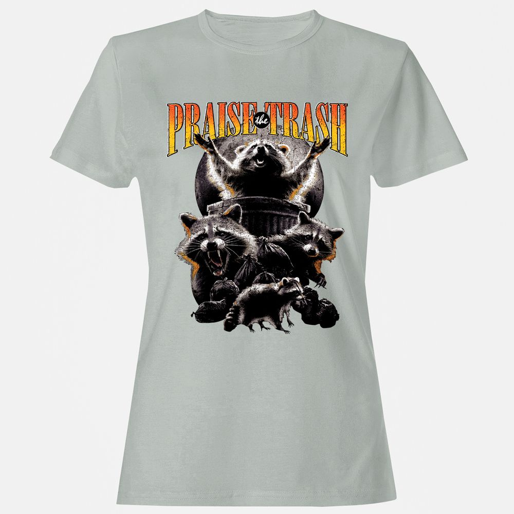 Women's T-Shirt - S5HHBF2G - Ash - 2