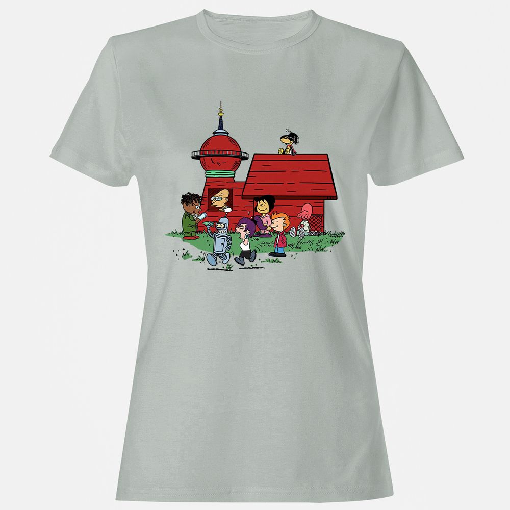 Women's T-Shirt - ZAVJPEJ5 - Ash - 2