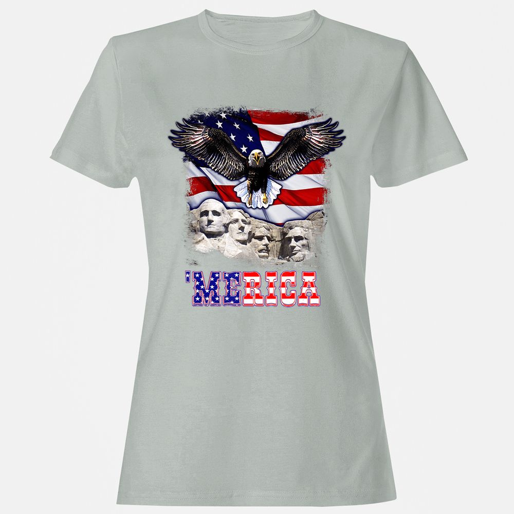 Women's T-Shirt - SMW588DT - Ash - 2