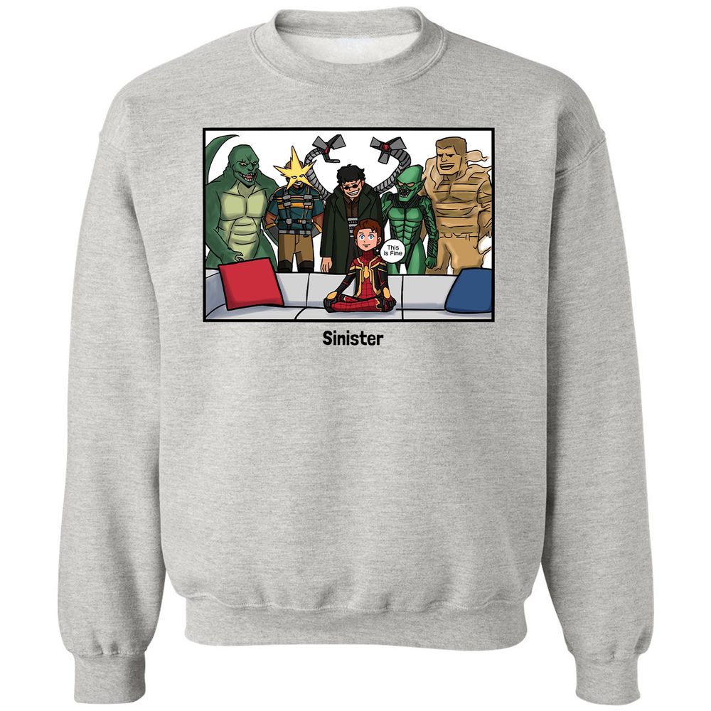 Classic Unisex Sweatshirt - D8EHTYHW - Ash - 2