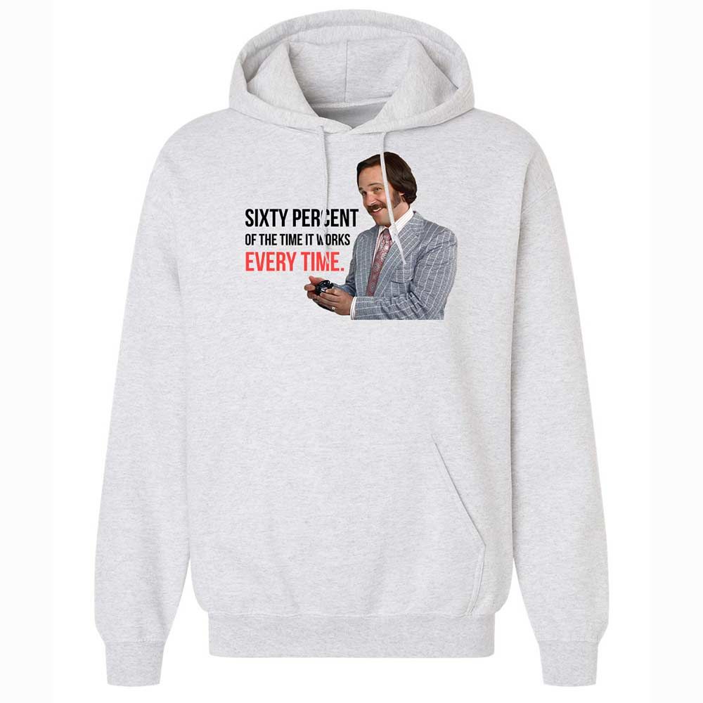 Classic Unisex Hoodie - A1W9L5MJ - Ash - 2