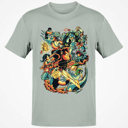 Classic Unisex T-Shirt - BJV6G5NS - Ash - 2