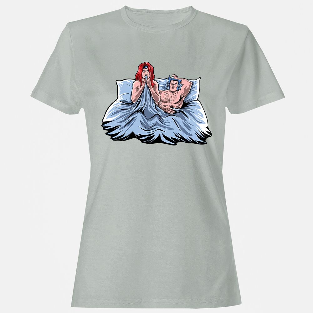 Women's T-Shirt - ZCXLNPXX - Ash - 2