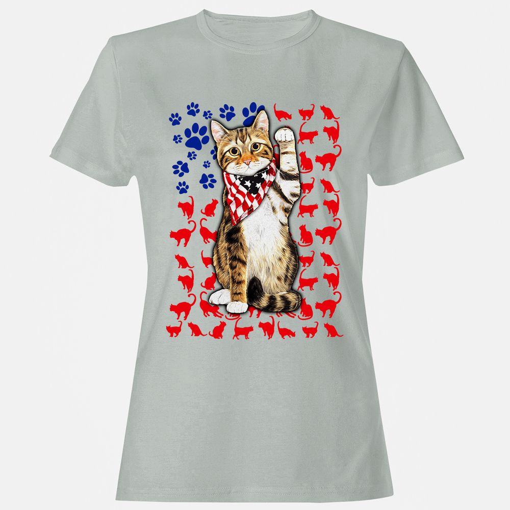 Women's T-Shirt - 71XDT1WD - Ash - 2