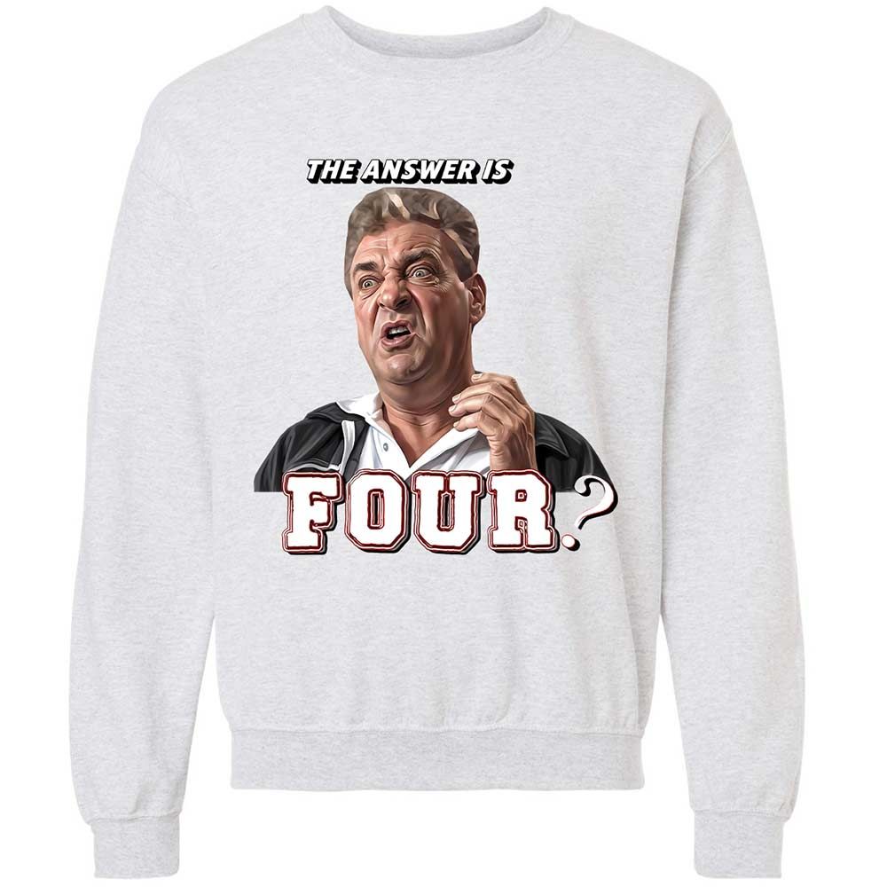 Classic Unisex Sweatshirt - M8FCKTZ7 - Ash - 2