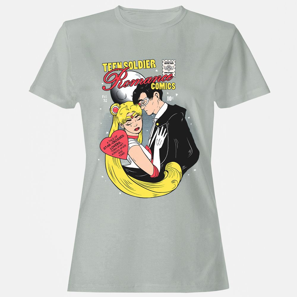 Women's T-Shirt - 2JL8P9L6 - Ash - 2