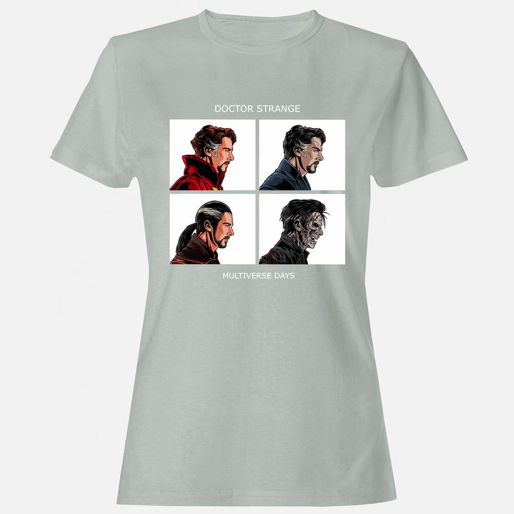 Women's T-Shirt - TBMU3NUD - Ash - 2