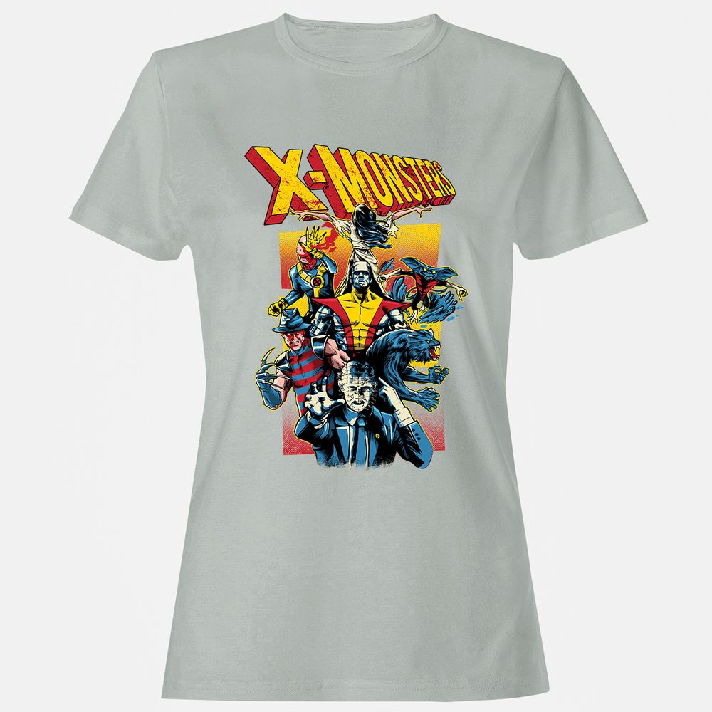 Women's T-Shirt - GK7VTGCM - Ash - 2