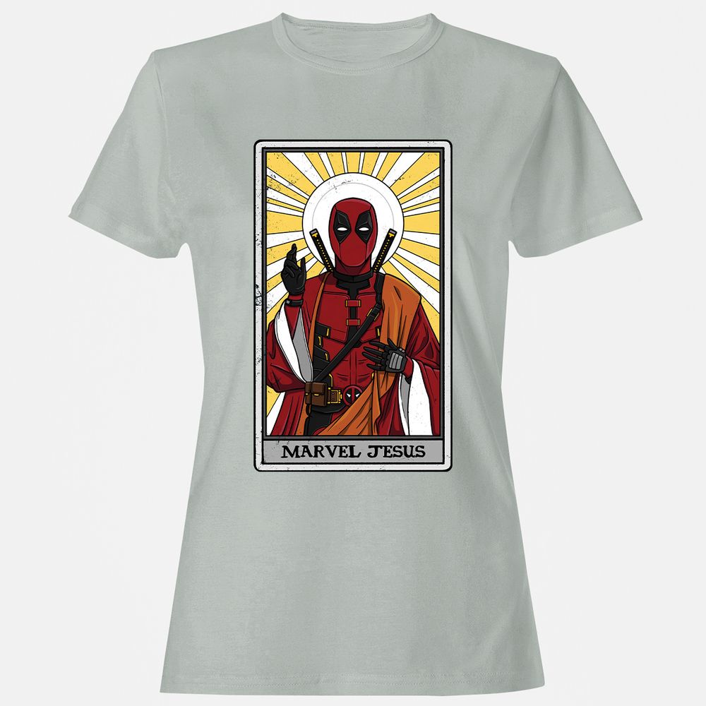 Women's T-Shirt - HKZZ75XW - Ash - 2