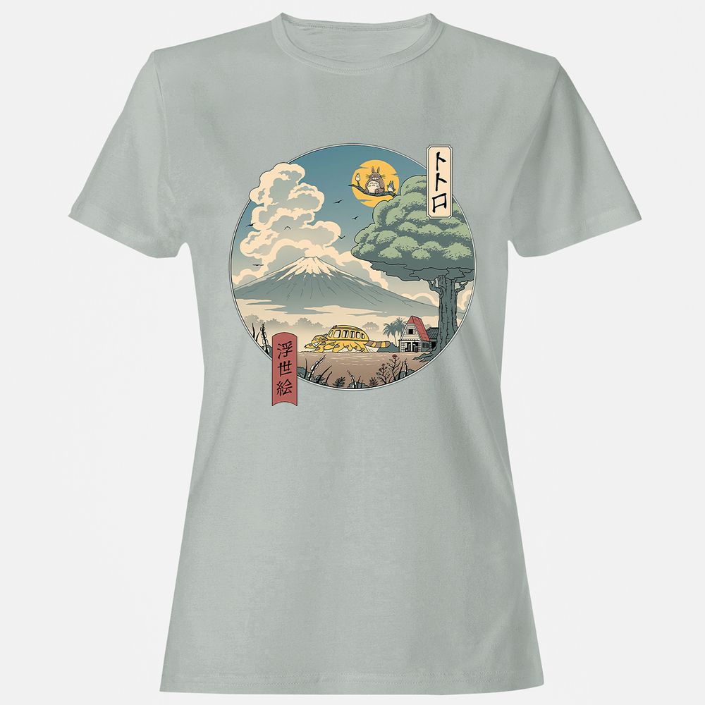 Women's T-Shirt - USME84R5 - Ash - 2