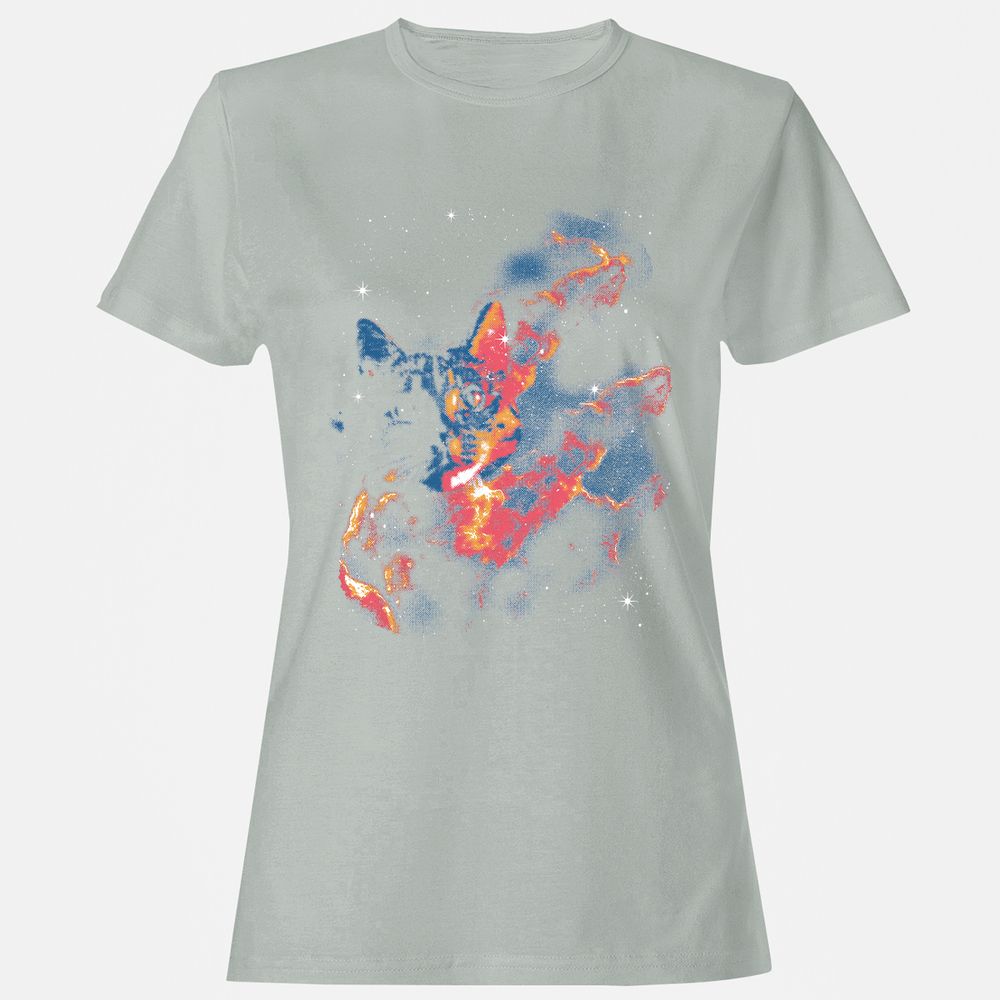 Women's T-Shirt - 49GTQW1T - Ash - 2