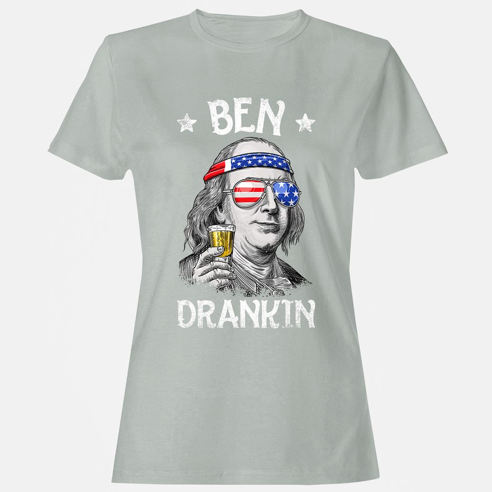 Women's T-Shirt - 6CH132KC - Ash - 2
