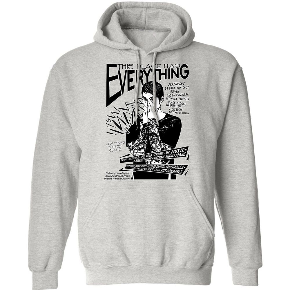 Classic Unisex Hoodie - S8LHV5FK - Ash - 2