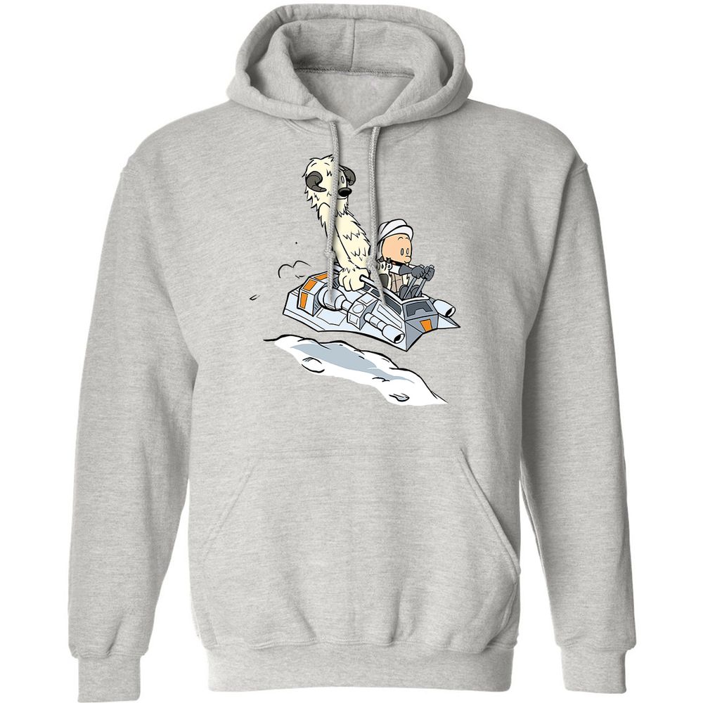 Classic Unisex Hoodie - A9GD6JYP - Ash - 2