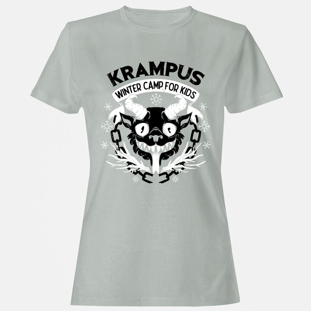Women's T-Shirt - 4GC61Y8Q - Ash - 2