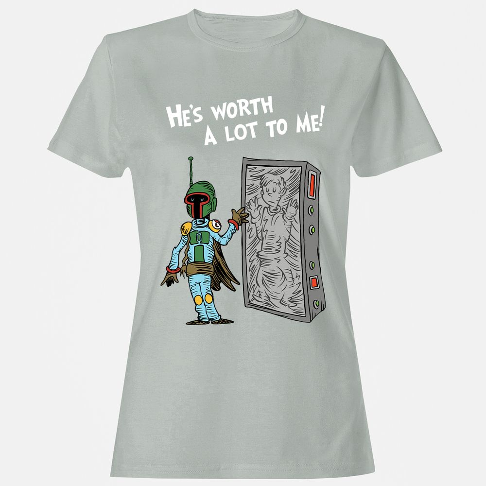 Women's T-Shirt - L6ARGVSG - Ash - 2