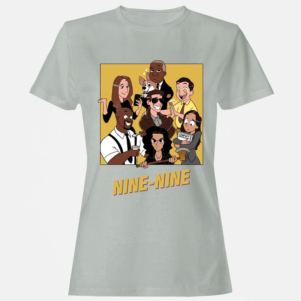 Women's T-Shirt - NECJR3FT - Ash - 2