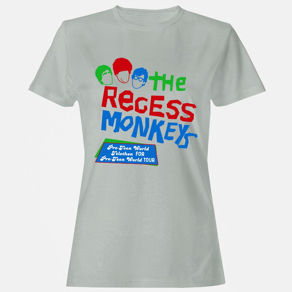 Women's T-Shirt - 65SKZWJU - Ash - 2
