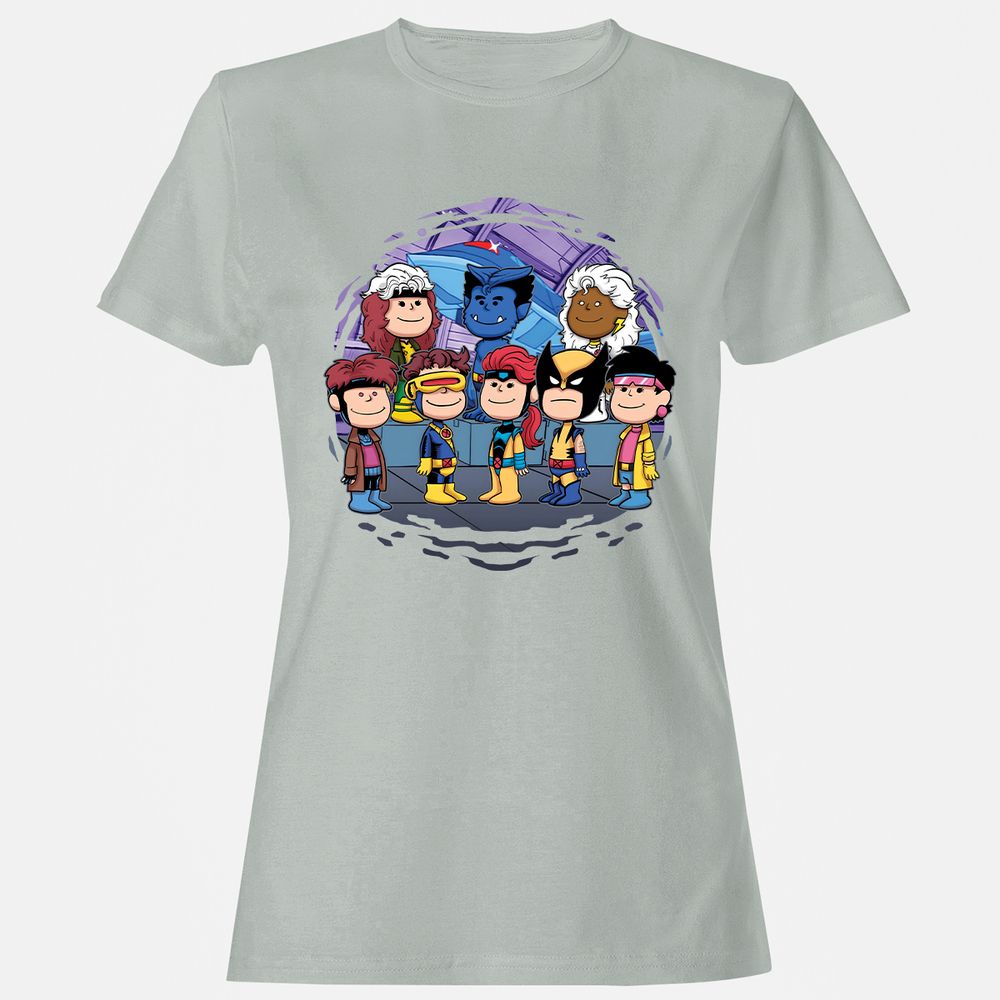 Women's T-Shirt - AHXU1BEW - Ash - 2