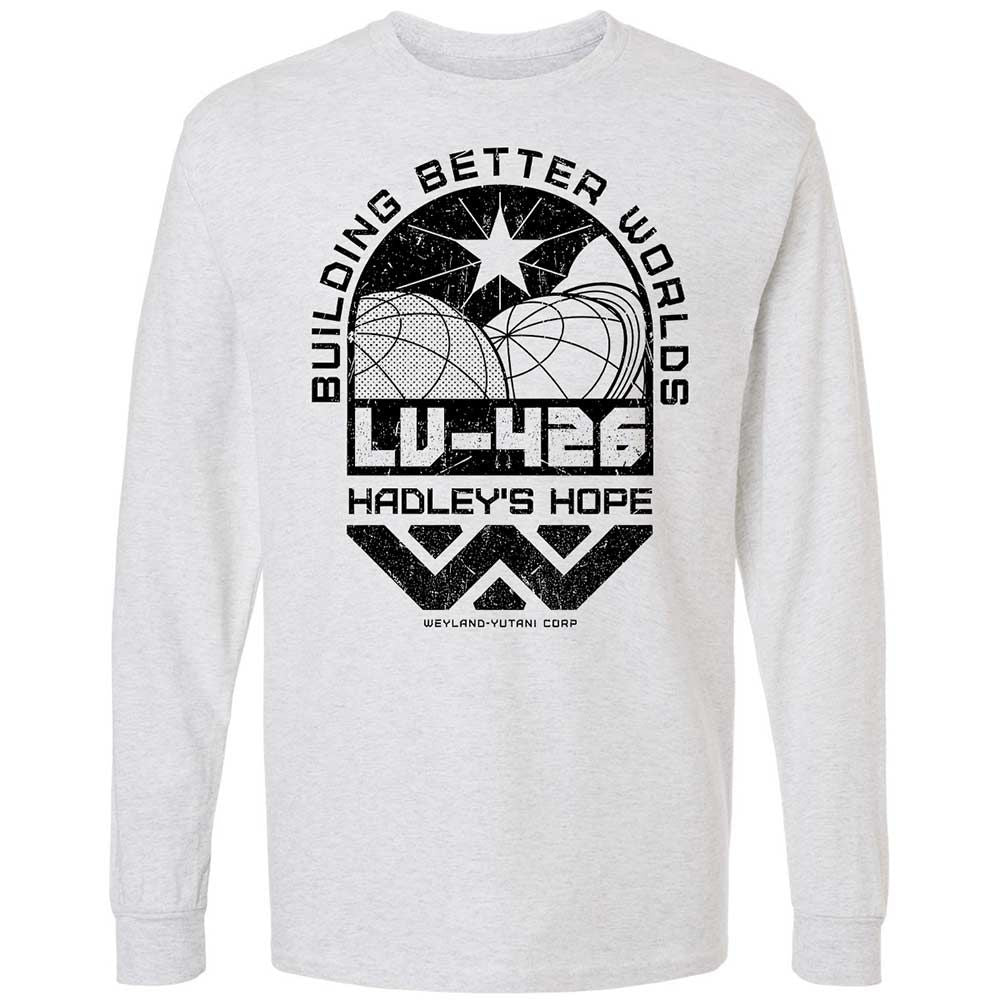 Long Sleeve T-Shirt - NHFJKE58 - Ash - 2