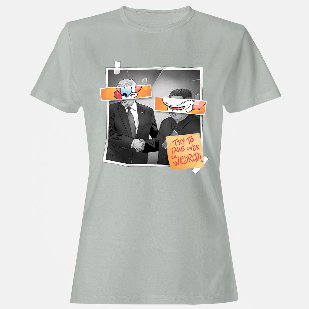 Women's T-Shirt - NHL3J7PQ - Ash - 2