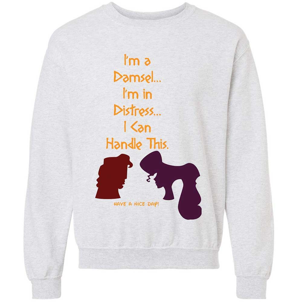 Classic Unisex Sweatshirt - C6JSKPB3 - Ash - 2