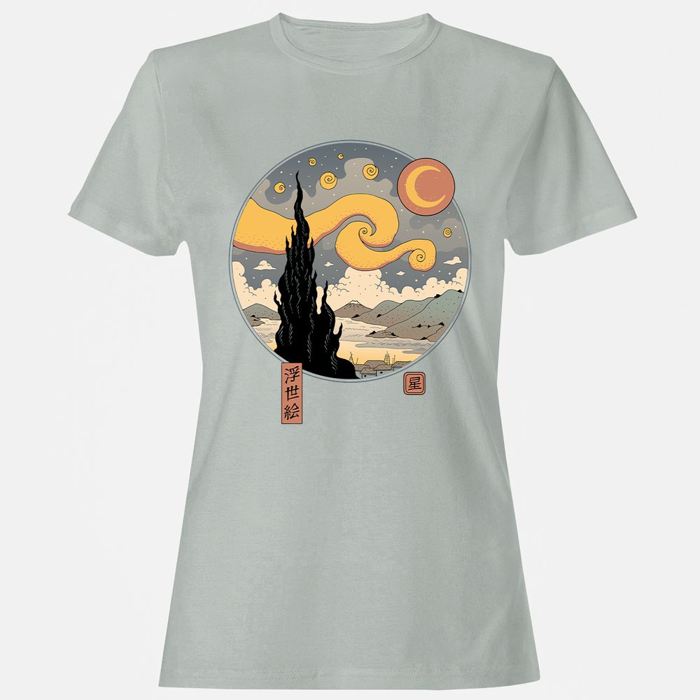 Women's T-Shirt - 5CEGACNE - Ash - 2