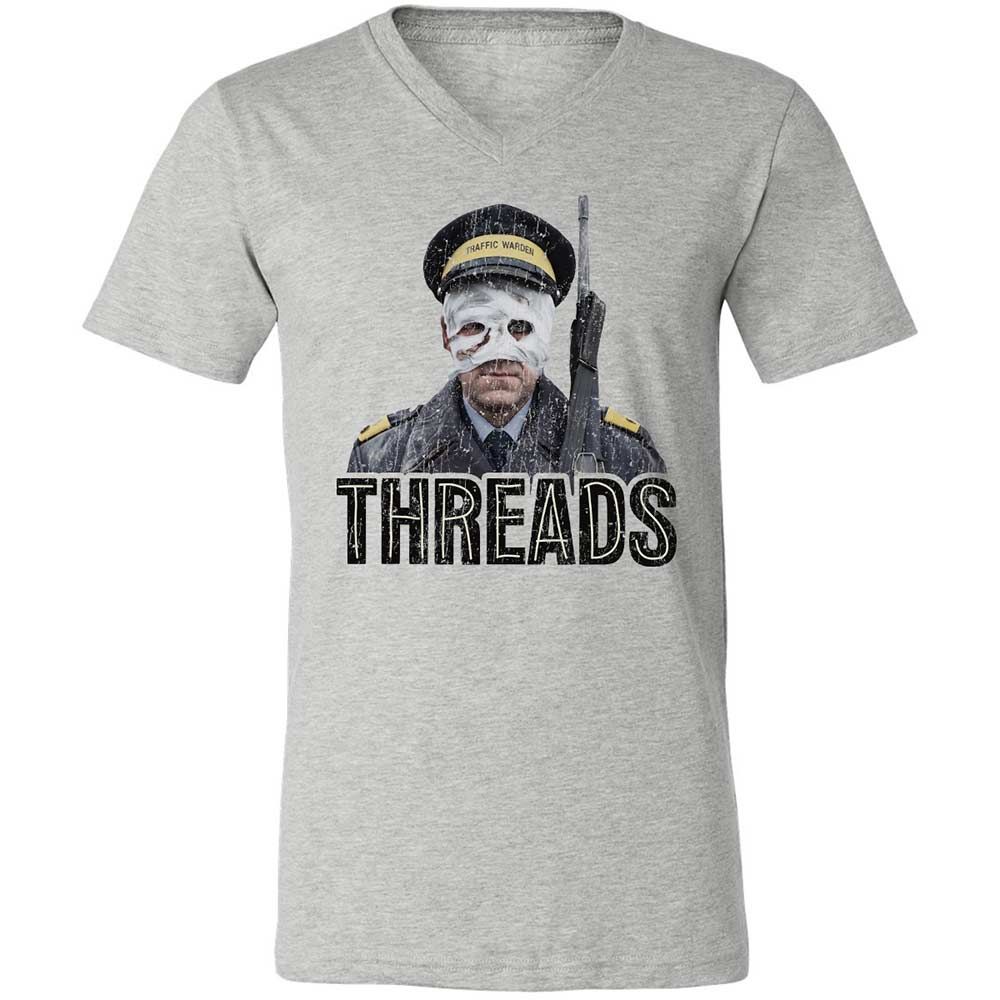 Unisex V-Neck T-Shirt - BMDM164U - Athletic Heather - 2