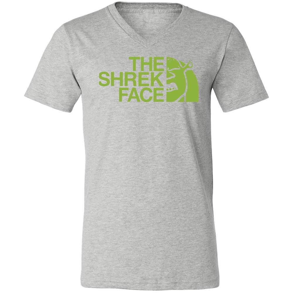 Unisex V-Neck T-Shirt - 4NDXKCHW - Athletic Heather - 2