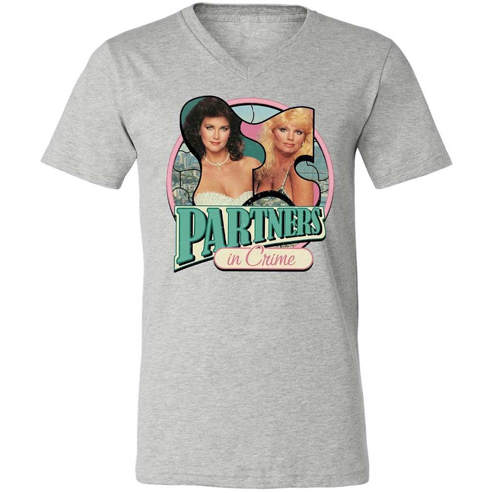 Unisex V-Neck T-Shirt - WBL6W3FH - Athletic Heather - 2