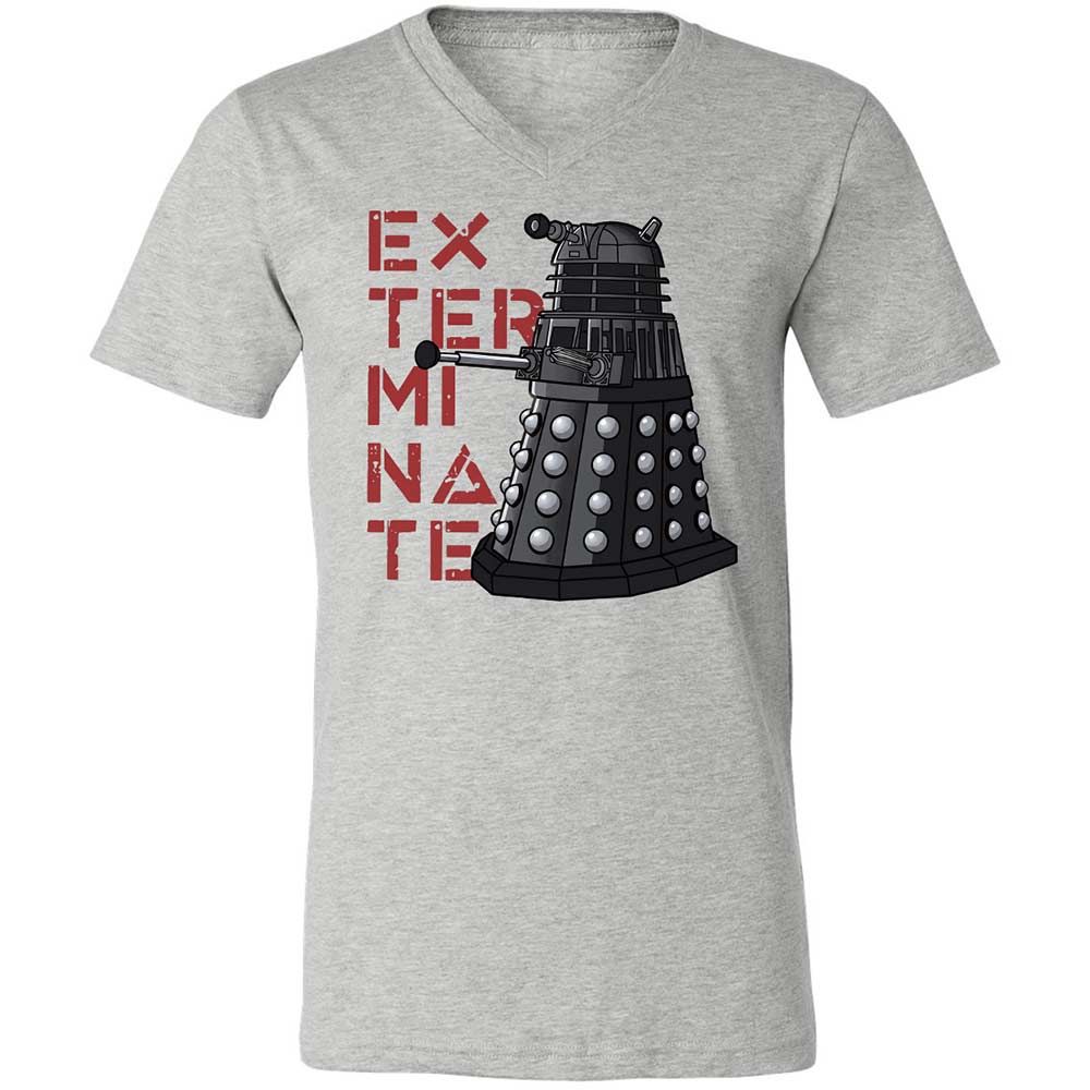 Dalek Exterminate - Athletic Heather - 2