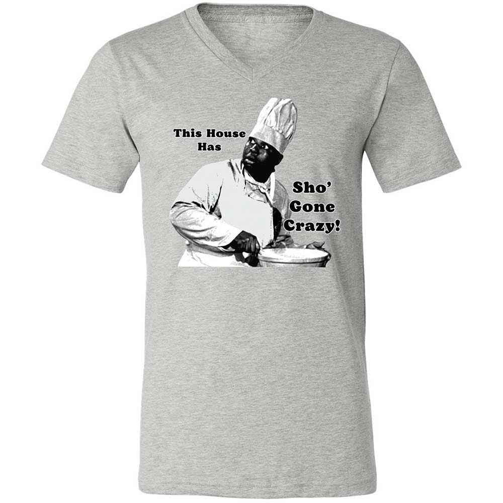 Unisex V-Neck T-Shirt - D2QFEQRA - Athletic Heather - 2