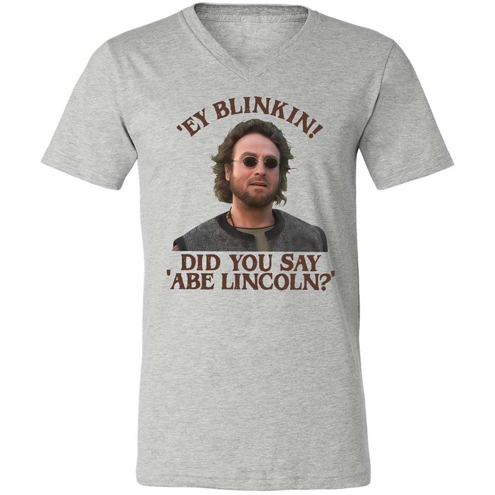 Did You Say Abe Lincoln - Athletic Heather - 2