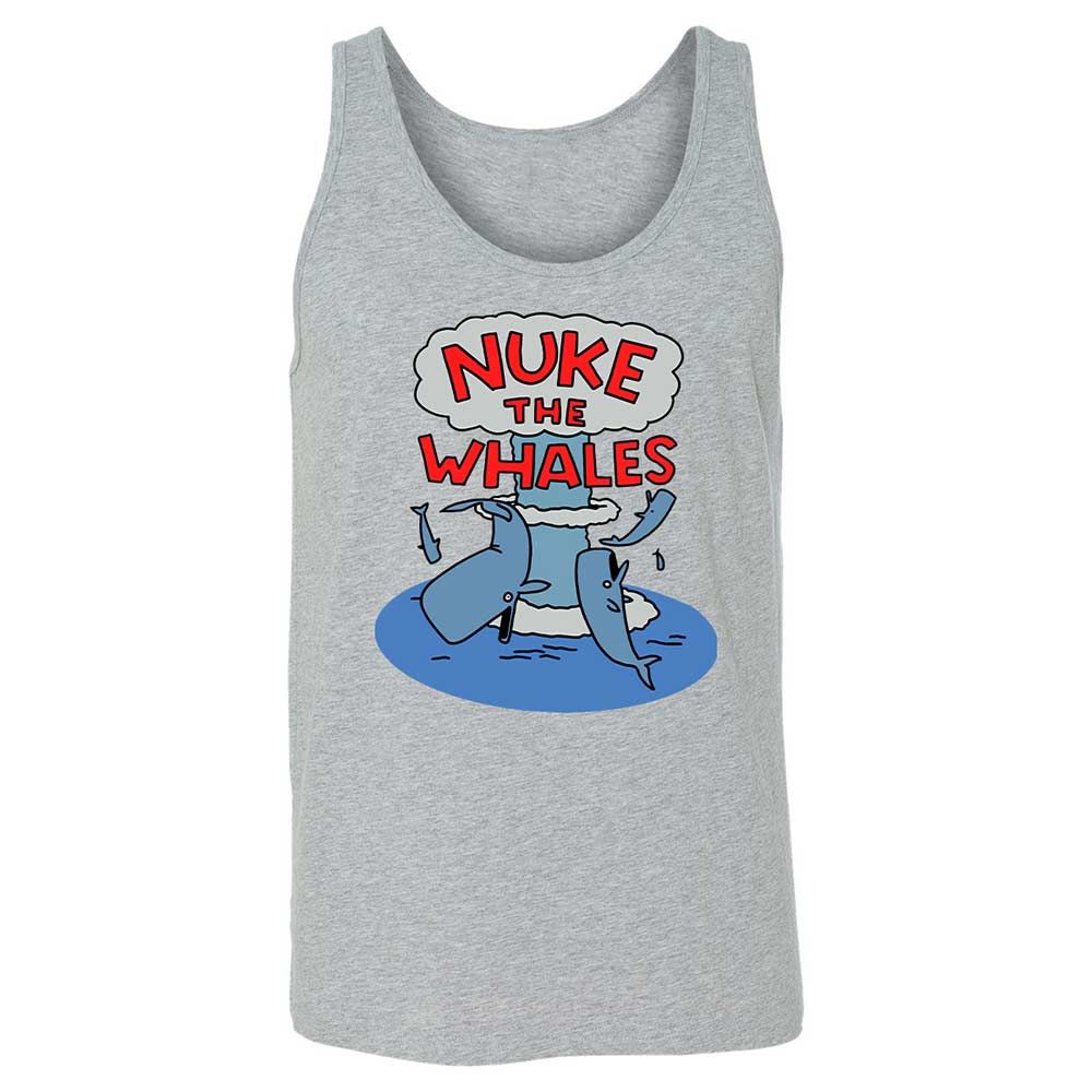 Nuke the Whales - Athletic Heather - 2