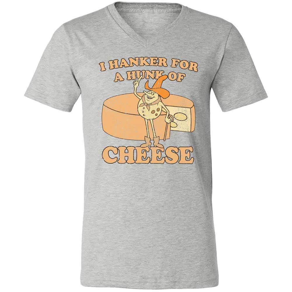 Hanker For A Hunk Of Cheese - Athletic Heather - 2