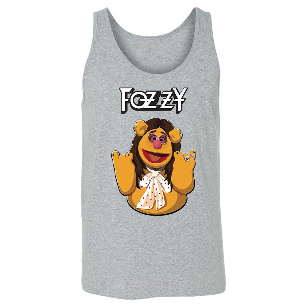Fozzie Muppet as Rockstar - Athletic Heather - 2
